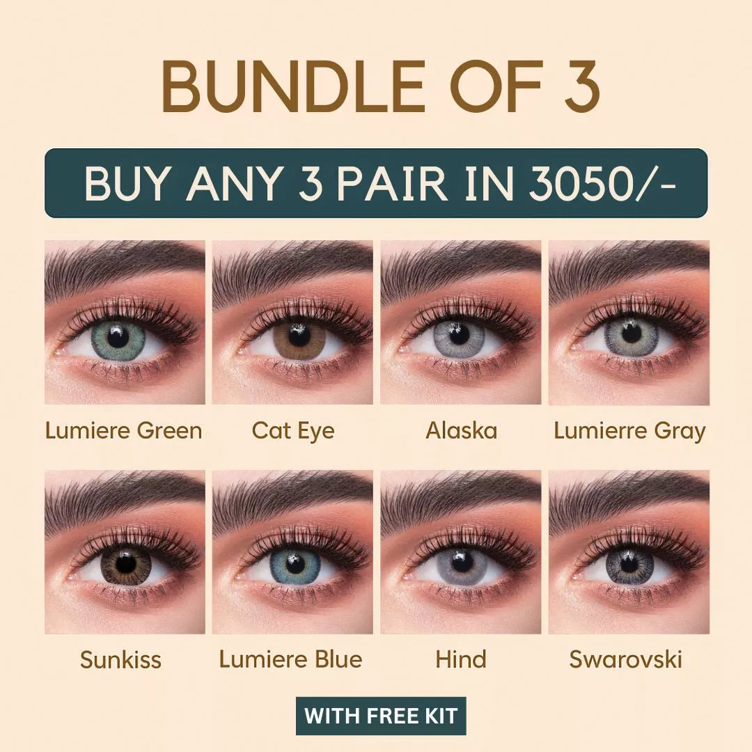 BUNDLE OF 3 -  WITH COMPLETE KIT