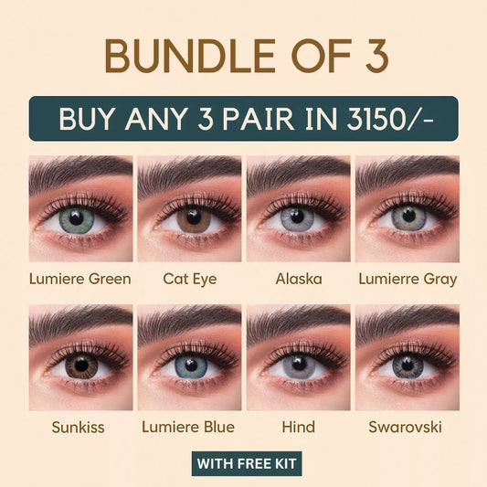 BUNDLE OF 3 -  WITH COMPLETE KIT